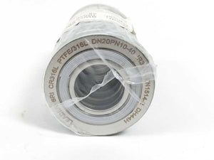 LEADER SRI CR316L PTFE/316L DN20PN10-40 DH44H Spiral Wound Gasket 25 Pcs.