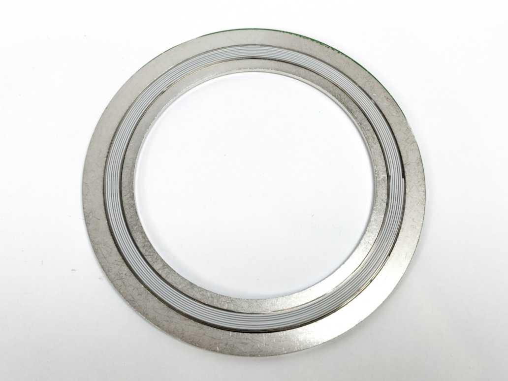 LEADER SRI CR316L PTFE/316L DN100PN10-16 DH52H Spiral Wound Gasket 10 Pcs.
