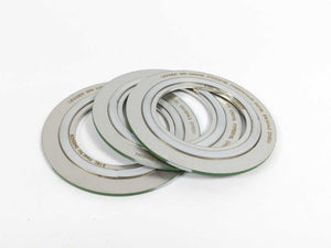 LEADER SRI CR316L PTFE/316L DN65PN10-40 DH50H Spiral Wound Gasket 3 Pcs.
