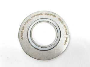 LEADER SRI CR316L PTFE/316L DN40PN63 DH54H Spiral Wound Gasket 23 Pcs.