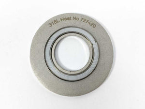 LEADER SRI CR316L PTFE/904L DN25PN63 252223.1 Spiral Wound Gasket 10 Pcs.