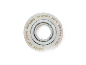 LEADER SRI CR316L PTFE/904L DN15PN63 FL19H Spiral Wound Gasket 11 PCS.