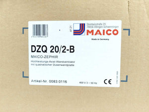 MAICO 0083.0116 DZQ 20/2 B Maico Zephir Axial Wall Fan