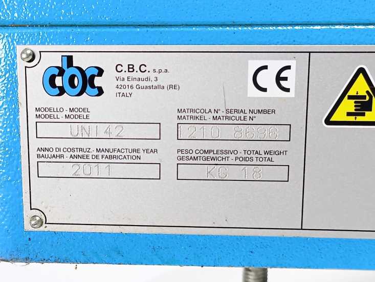 CBC UNI42 Manual Bending Machine With Folding Stand