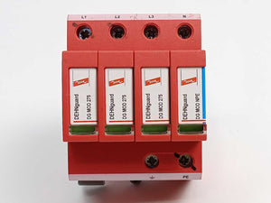 DEHNguard 952315 DG M TT 275 FM w/ 3x952010 & 952050 Surge Arrester