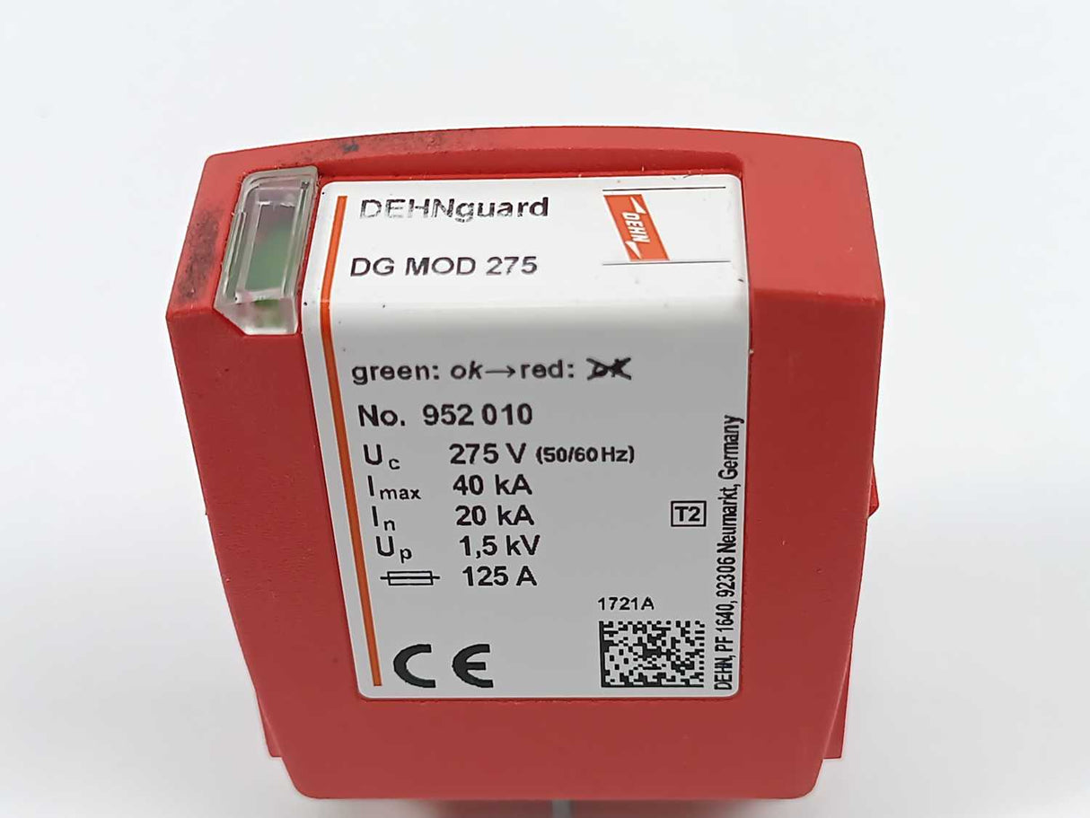 DEHN 952305 DEHNGUARD M, DG M TNC 275 FM, w. 3x 952010