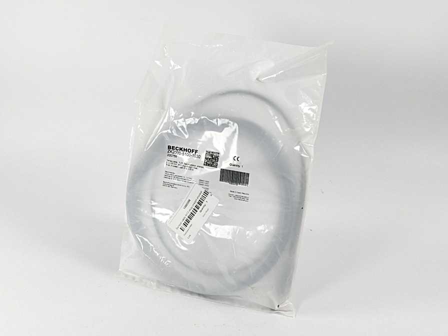 Beckhoff ZK2000-5100-1030 Sensor Cable PUR M12 3mts.