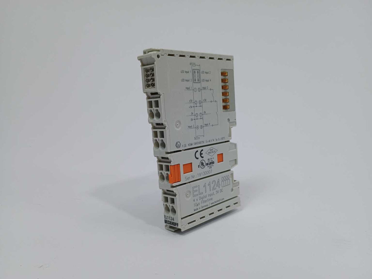 Beckhoff EL1124 4x Digital input, 5V DC