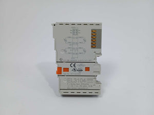Beckhoff EL3104 4x analog input, Differential +/-10V / min. 200 k0Hm
