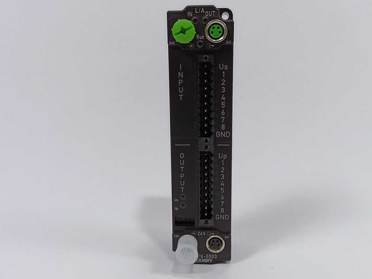 Beckhoff EP2316-0003 EtherCAT Box 8 Channel Input & 8 Channel Output Module