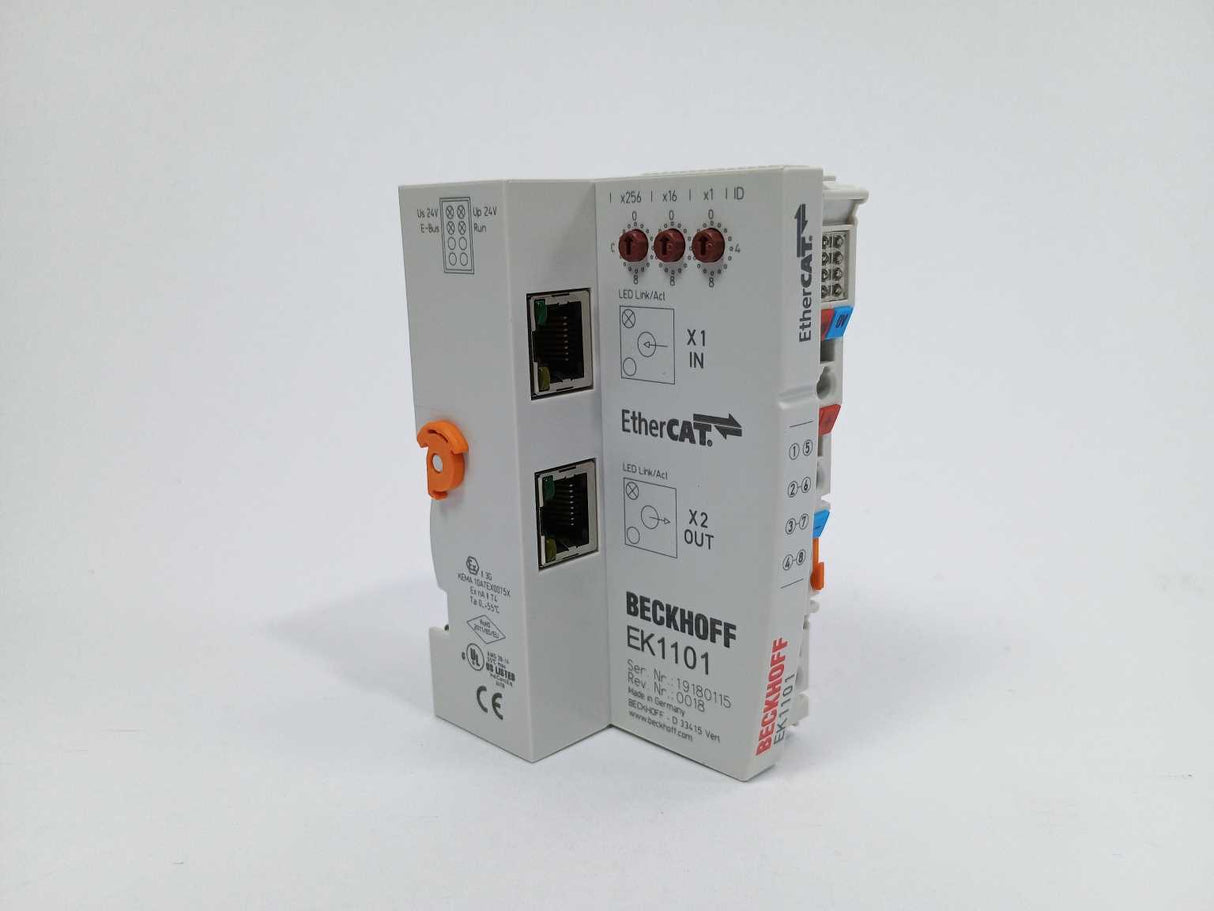 Beckhoff EK1101 EtherCAT Coupler with ID switch