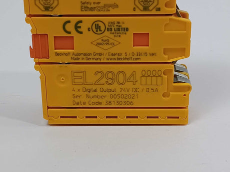 Beckhoff EL2904 4 x digital output 24VDC/0.5A