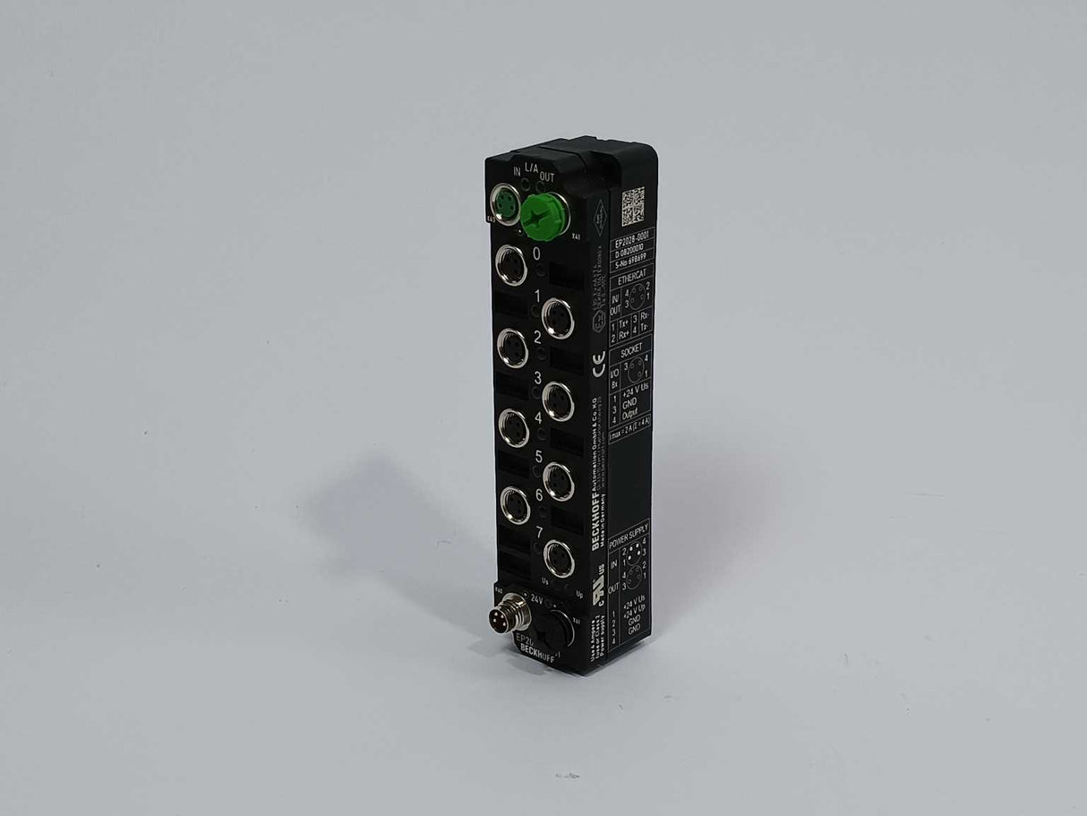 Beckhoff EP2028-0001 EtherCAT Box, 8-channel digital output