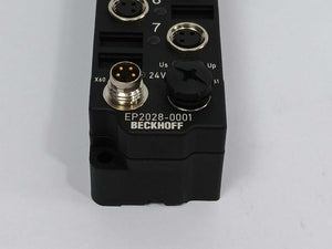 Beckhoff EP2028-0001 EtherCAT Box, 8-channel digital output