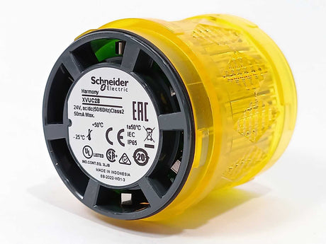 Schneider Electric XVUC28 Yellow Illuminated LED Unit for Modular Tower Lights