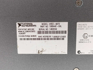 National Instruments 198944C-04L NI cRIO-9073, Control