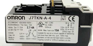 OMRON J7TKN-A-4 Thermal Overload Relay 2,7-