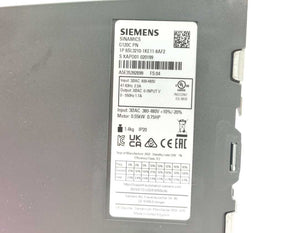 Siemens 6SL3210-1KE11-8AF2 Sinamics G120C PN
