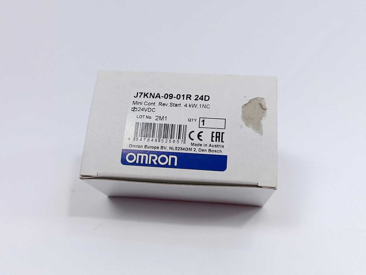OMRON J7KNA-09-01R 24D Mini Contactor Interlocked Pair 9A/4 kW