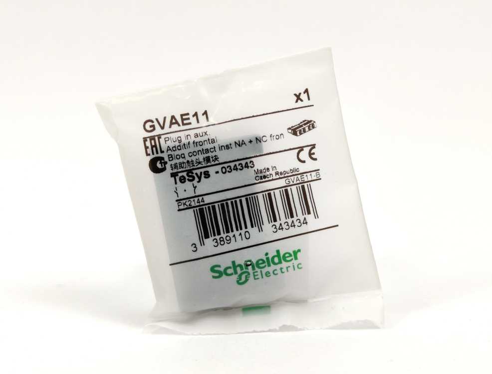 Schneider Electric GVAE11 Auxiliary Switch TeSys - 034343 10pcs