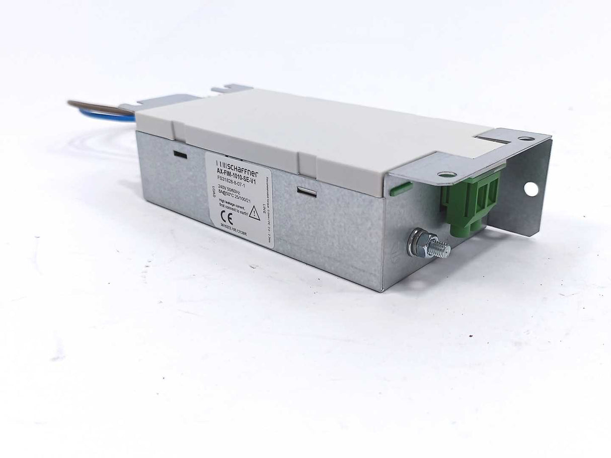 SCHAFFNER AX-FIM1010-SE-V1 Power Line Filter 10A, 200VAC, Single Phase