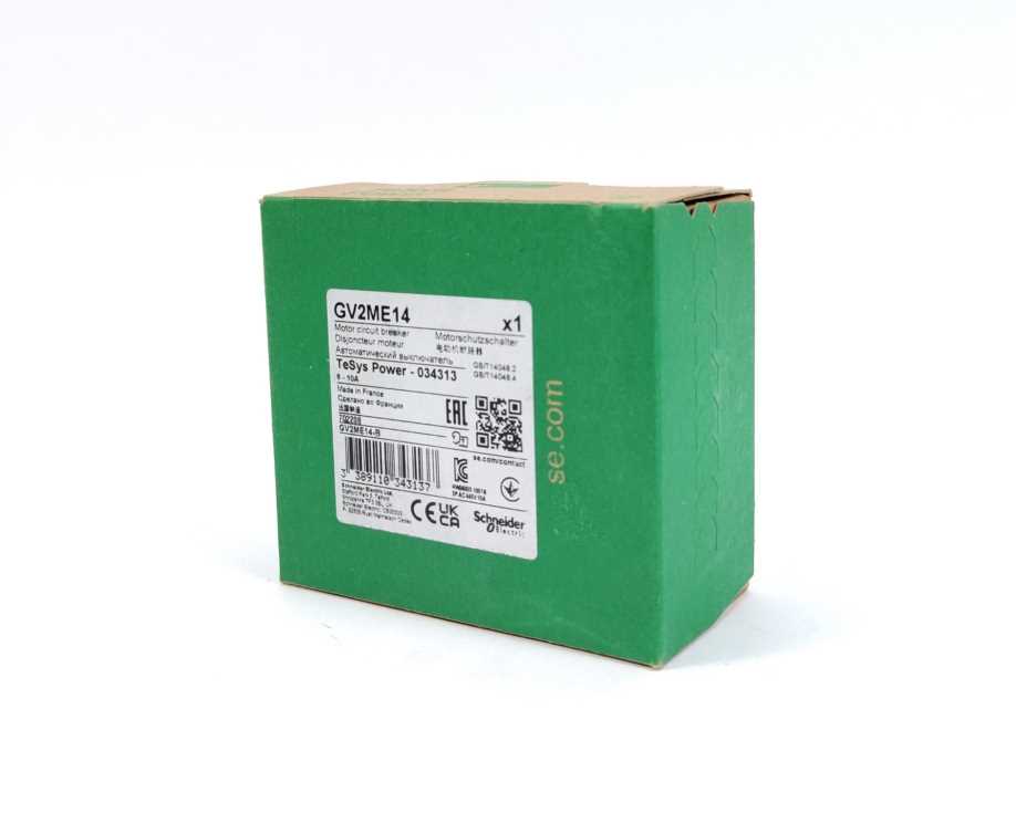 Schneider / Telemecanique GV2ME14 Motor Circuit Breaker TeSys - 034313