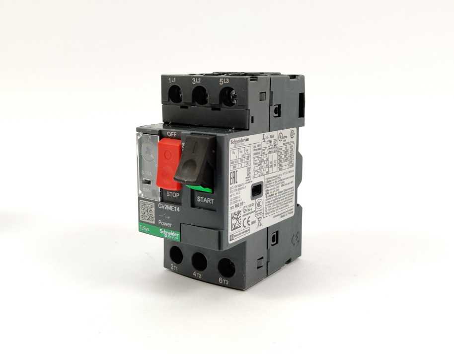 Schneider / Telemecanique GV2ME14 Motor Circuit Breaker TeSys - 034313