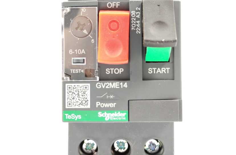 Schneider / Telemecanique GV2ME14 Motor Circuit Breaker TeSys - 034313