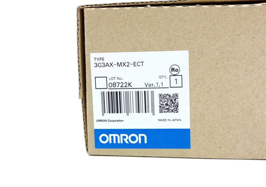 OMRON 3G3AX-MX2-ECT MX2 EtherCAT Option Card, new in box