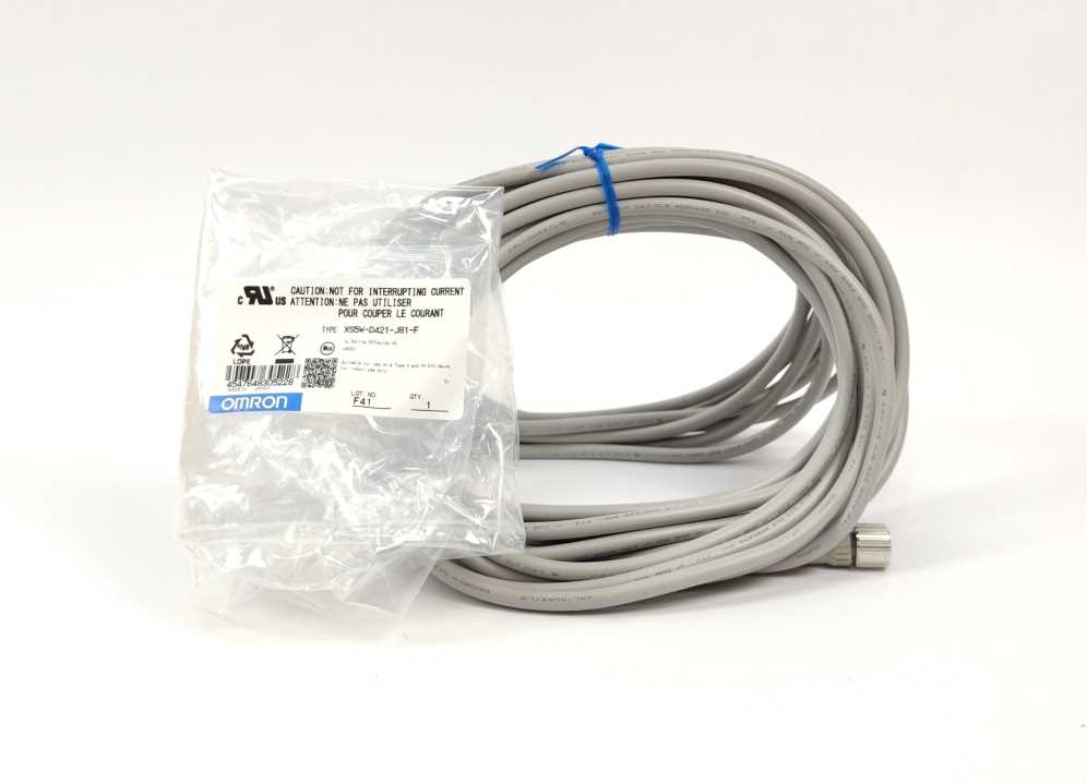 OMRON XS5W-D421-J81-F M12 4-Pole male to female 10Meter