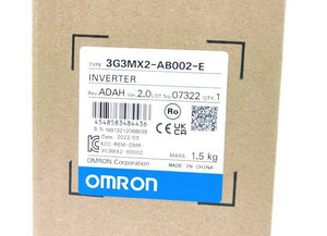 OMRON 3G3MX2-AB002-E MX2 Inverter Drive, New in box, we have 128 in stock