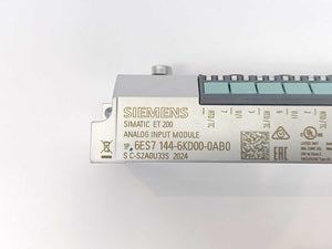 Siemens 6ES7144-6KD00-0AB0 SIMATIC ET 200 Analog Input Module