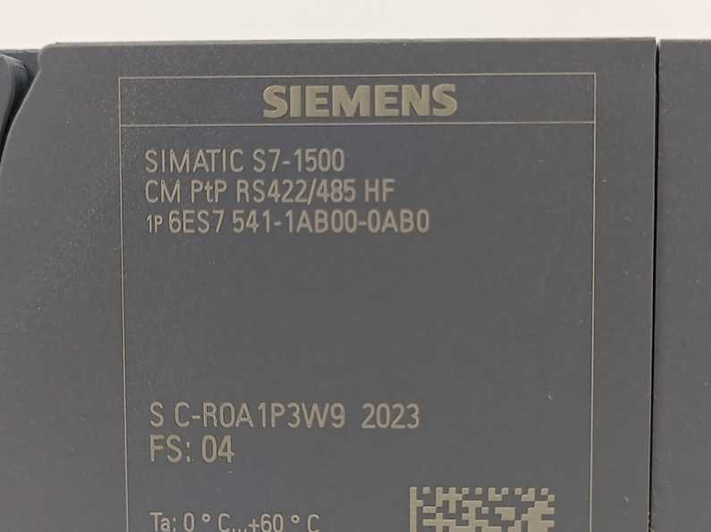 Siemens 6ES7541-1AB00-0AB0 SIMATIC S7-1500 Communication module