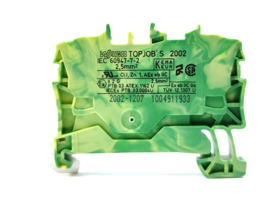 Wago 2002-1207 2-conductor ground terminal x50