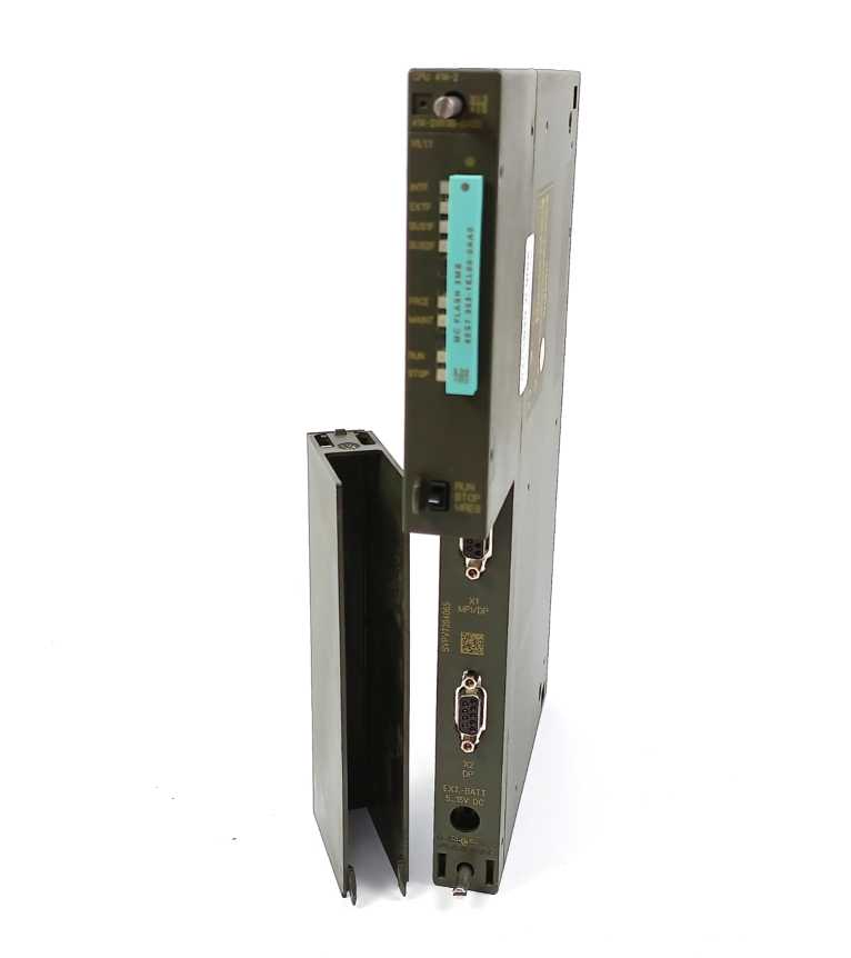 Siemens 6ES7414-2XK05-0AB0 SIMATIC S7-400 CPU w/ 6ES7952-1KL00-0AA0 Memory Card