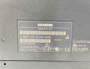 Siemens 6ES7414-2XG03-0AB0 SIMATIC S7-400 CPU w/ 6ES7952-0KH00-0AA0