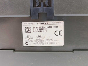 Siemens 6ES7214-1AD22-0XB0 SIMATIC S7-200, CPU 224