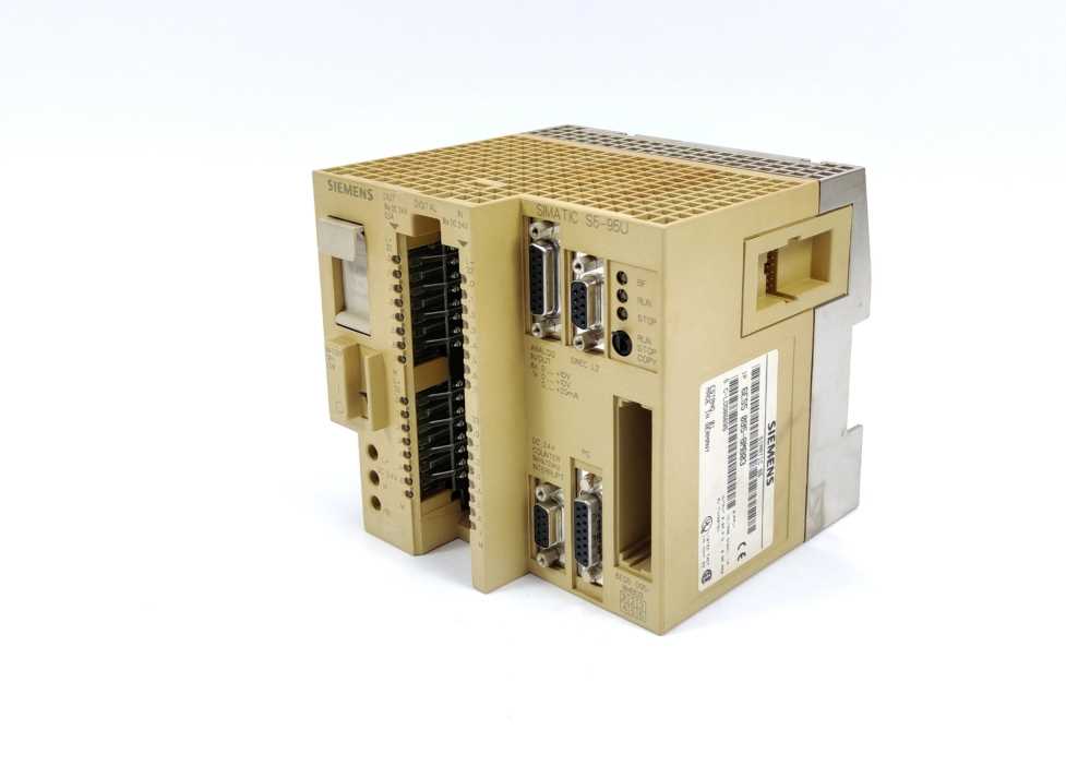 Siemens 6ES5 095-8MB03 SIMATIC S5-95U COMPACT UNIT WITH PROFIBUS INTERFACE