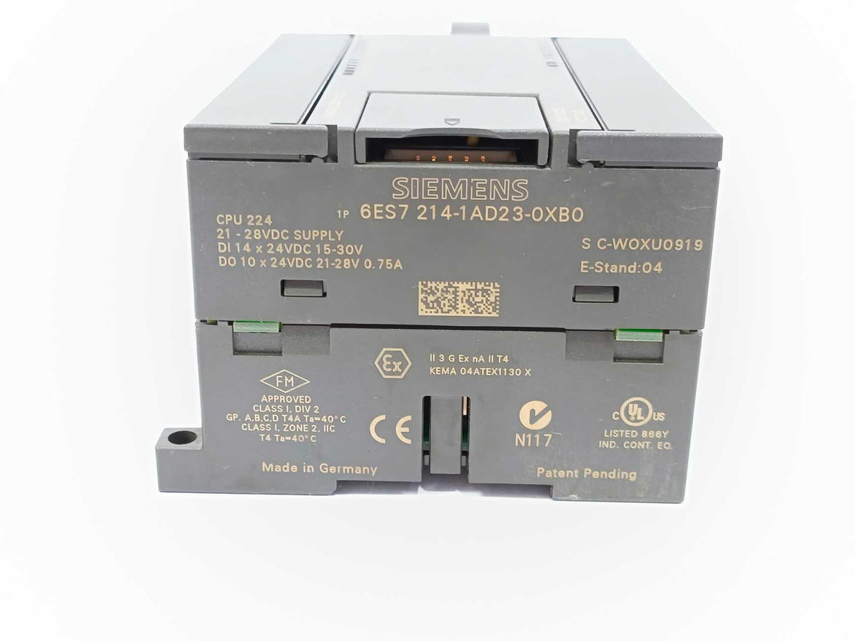 Siemens 6ES7214-1AD23-0XB0 SIMATIC S7-200, CPU 224