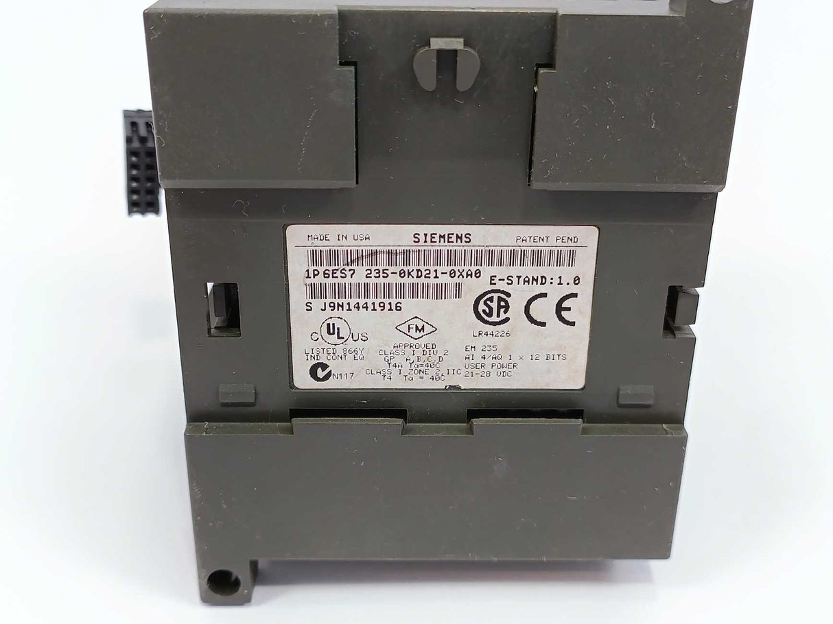 Siemens 6ES7235-0KD21-0XA0 SIMATIC S7-200, ANALOG I/O EM 235