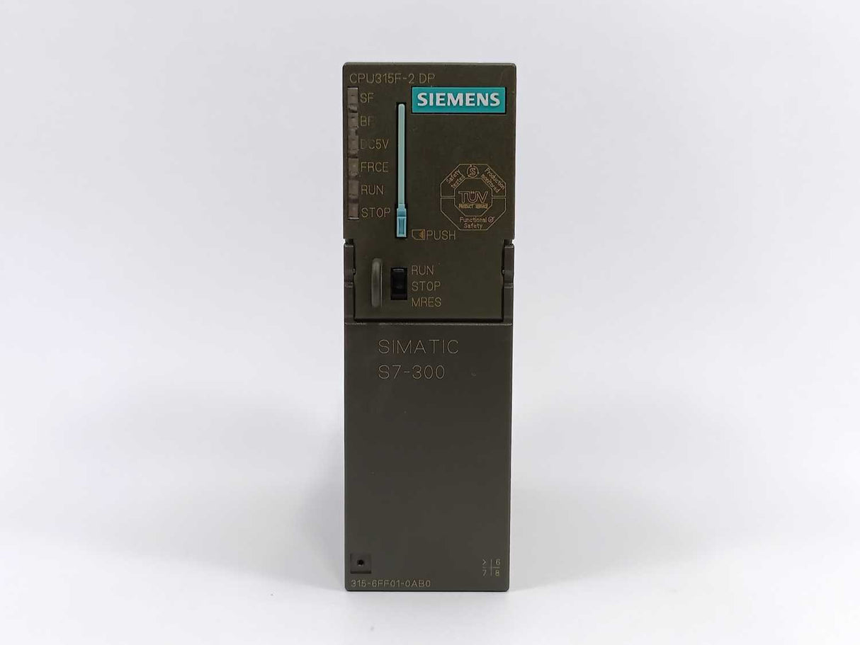 Siemens 6ES7315-6FF01-0AB0 Simatic S7-300 CPU315F-2 DP