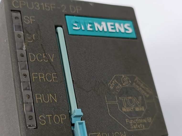 Siemens 6ES7315-6FF01-0AB0 Simatic S7-300 CPU315F-2 DP