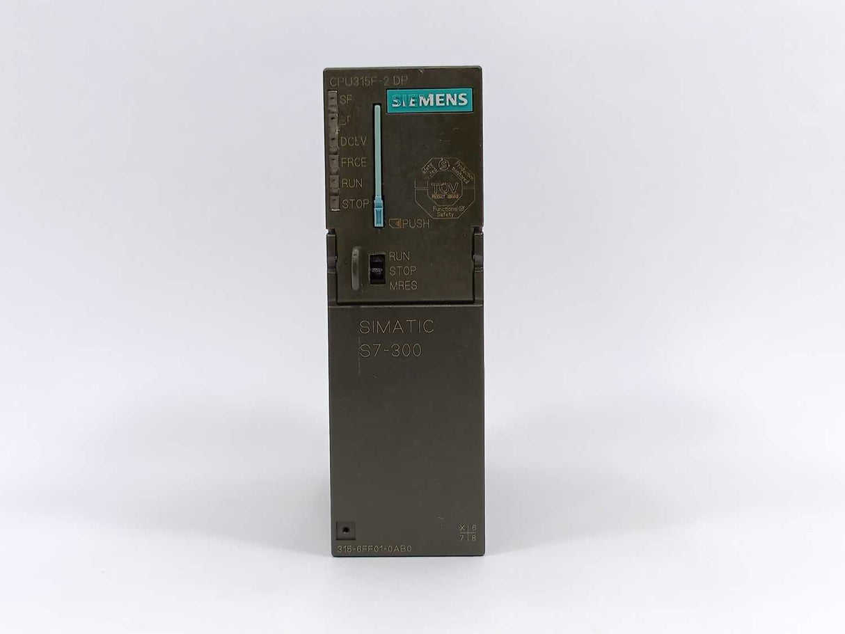 Siemens 6ES7315-6FF01-0AB0 Simatic S7-300 CPU315F-2 DP
