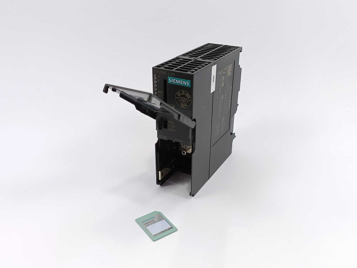 Siemens 6ES7315-6FF04-0AB0 SIMATIC S7-300, CPU 315F-2DP w/ Memory Card