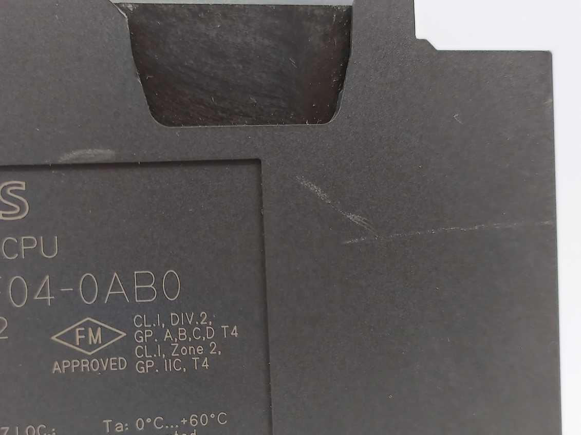 Siemens 6ES7315-6FF04-0AB0 SIMATIC S7-300, CPU 315F-2DP w/ Memory Card