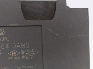 Siemens 6ES7315-6FF04-0AB0 SIMATIC S7-300, CPU 315F-2DP w/ Memory Card