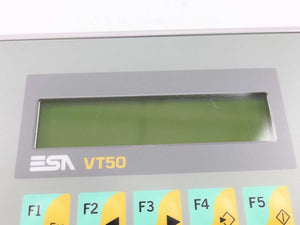 ESA VT05000000 VT50 Operator Panel