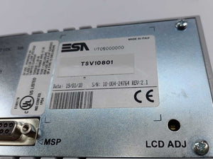 ESA VT05000000 VT50 Operator Panel