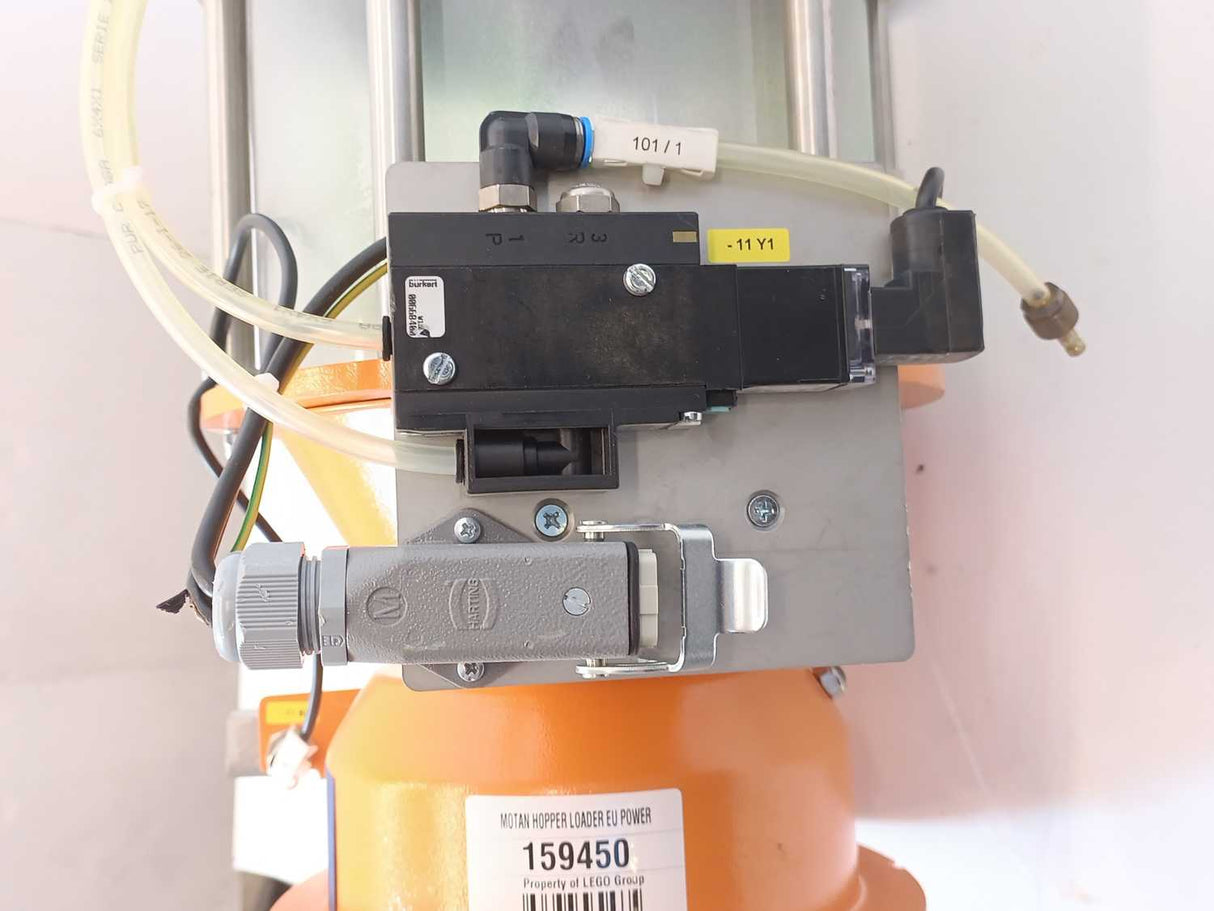Motan HPG 06 Vacuum Hopper Material Loader 24V DC