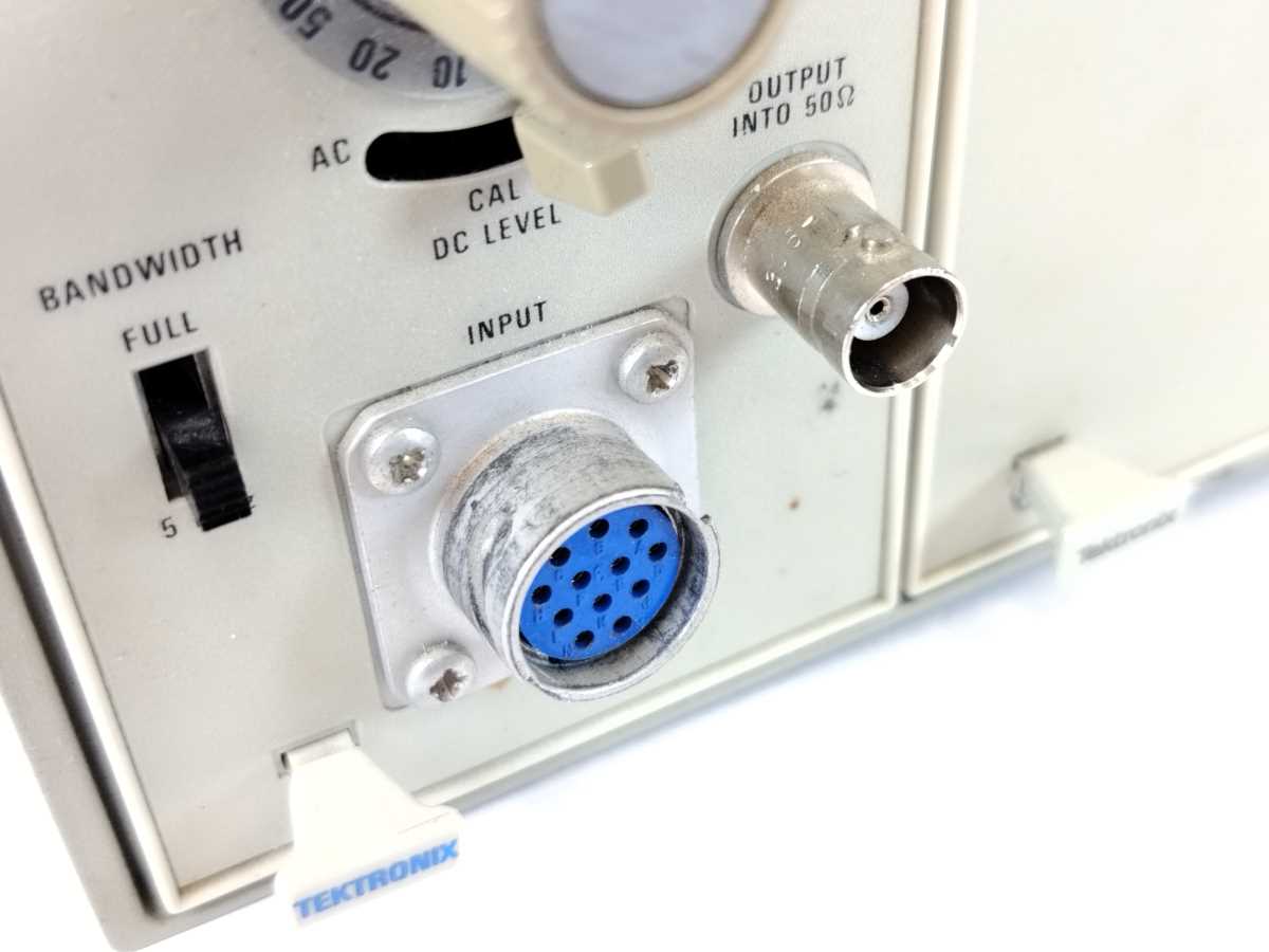 Tektronix TM502A Power module for the TM500 system + AM 503 Current Probe Amp